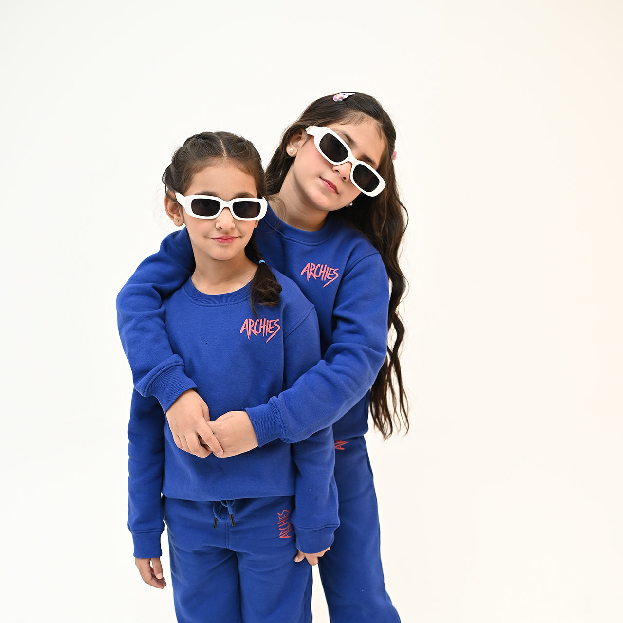 Royal Blue Sweatshirt For Kid Girls