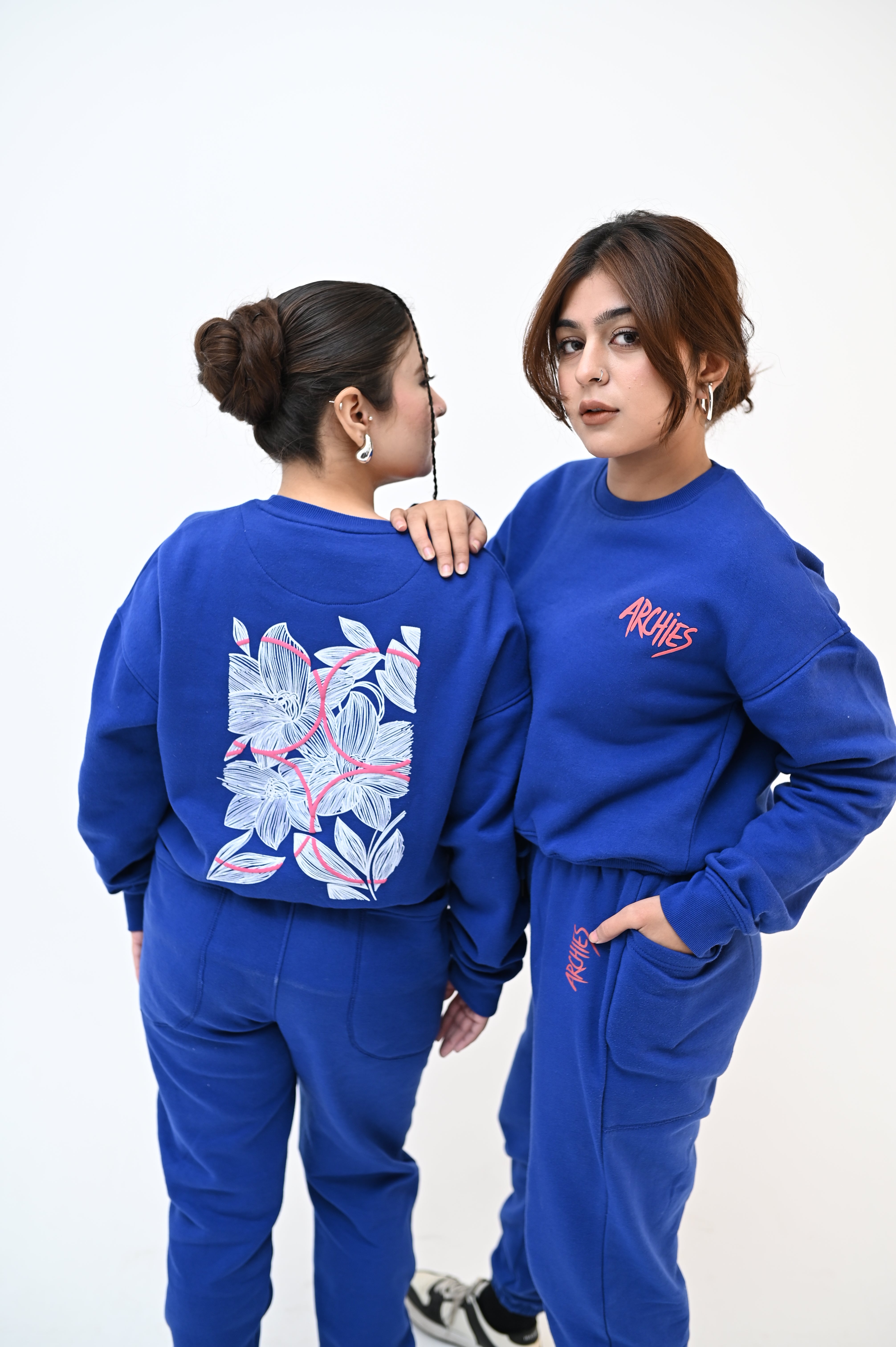 Royal Blue Sweatshirt For Women