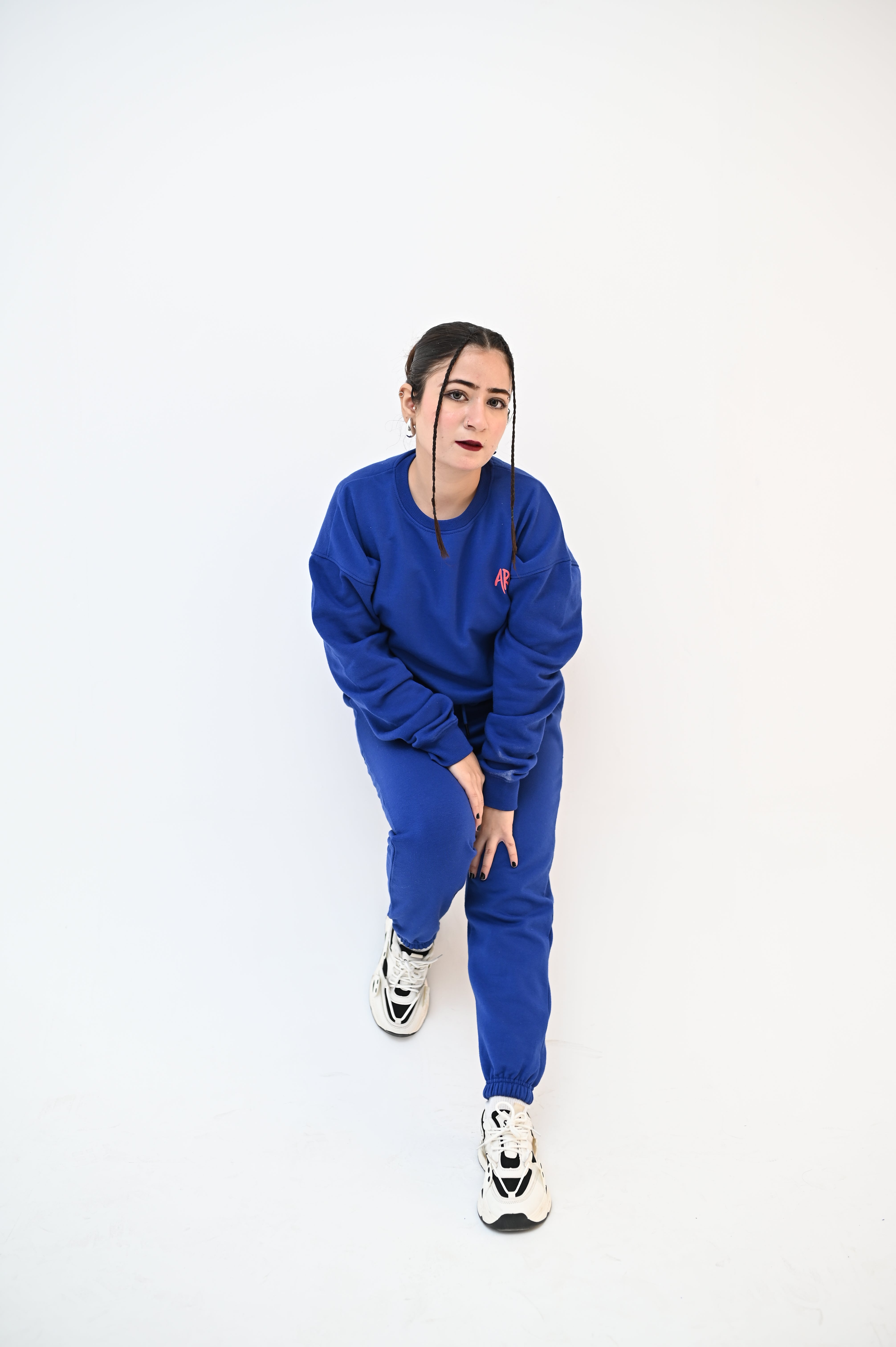 Royal Blue Trousers For Women