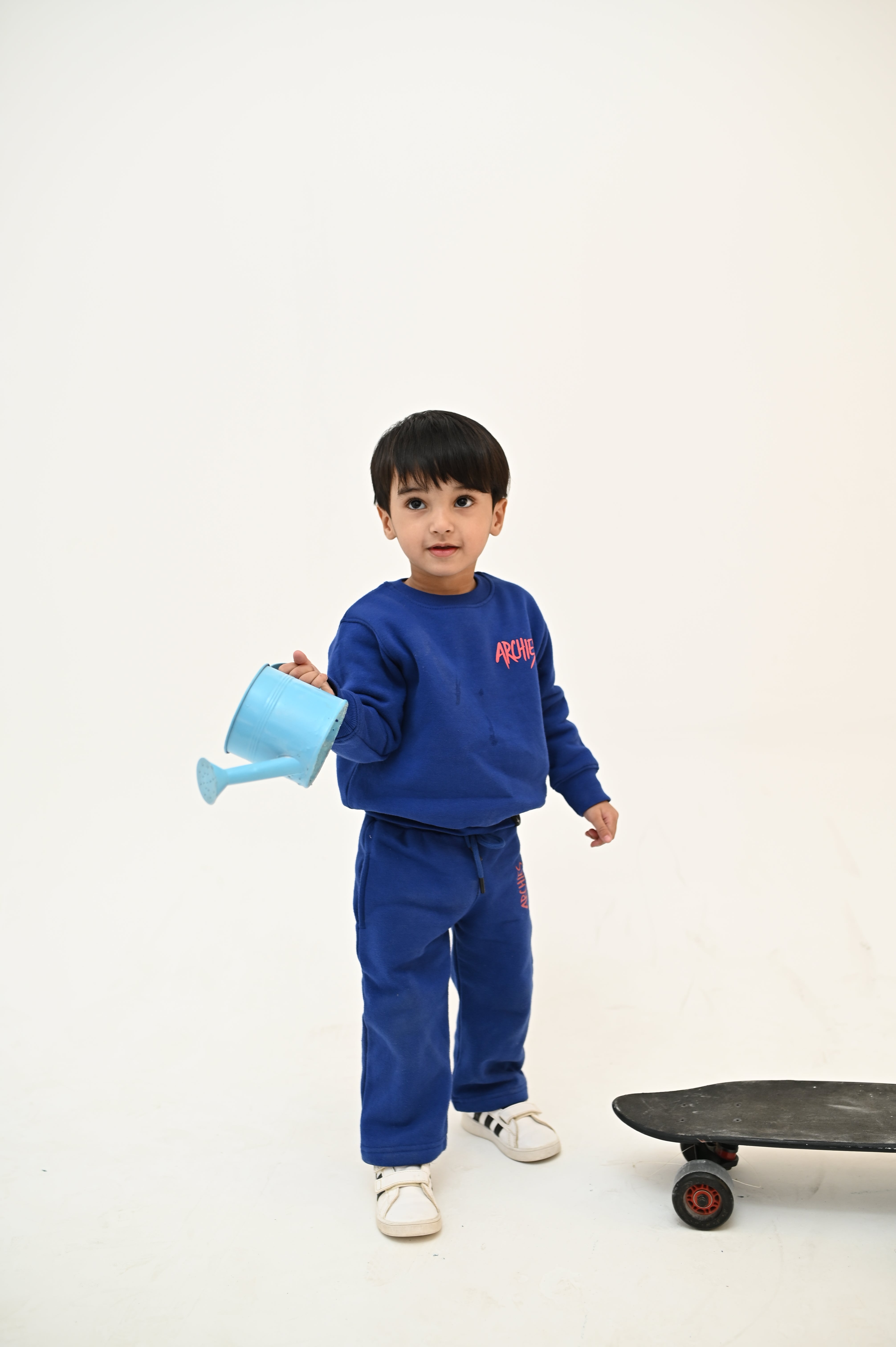 Royal Blue Sweatshirt and Trouser Kid Boys Set