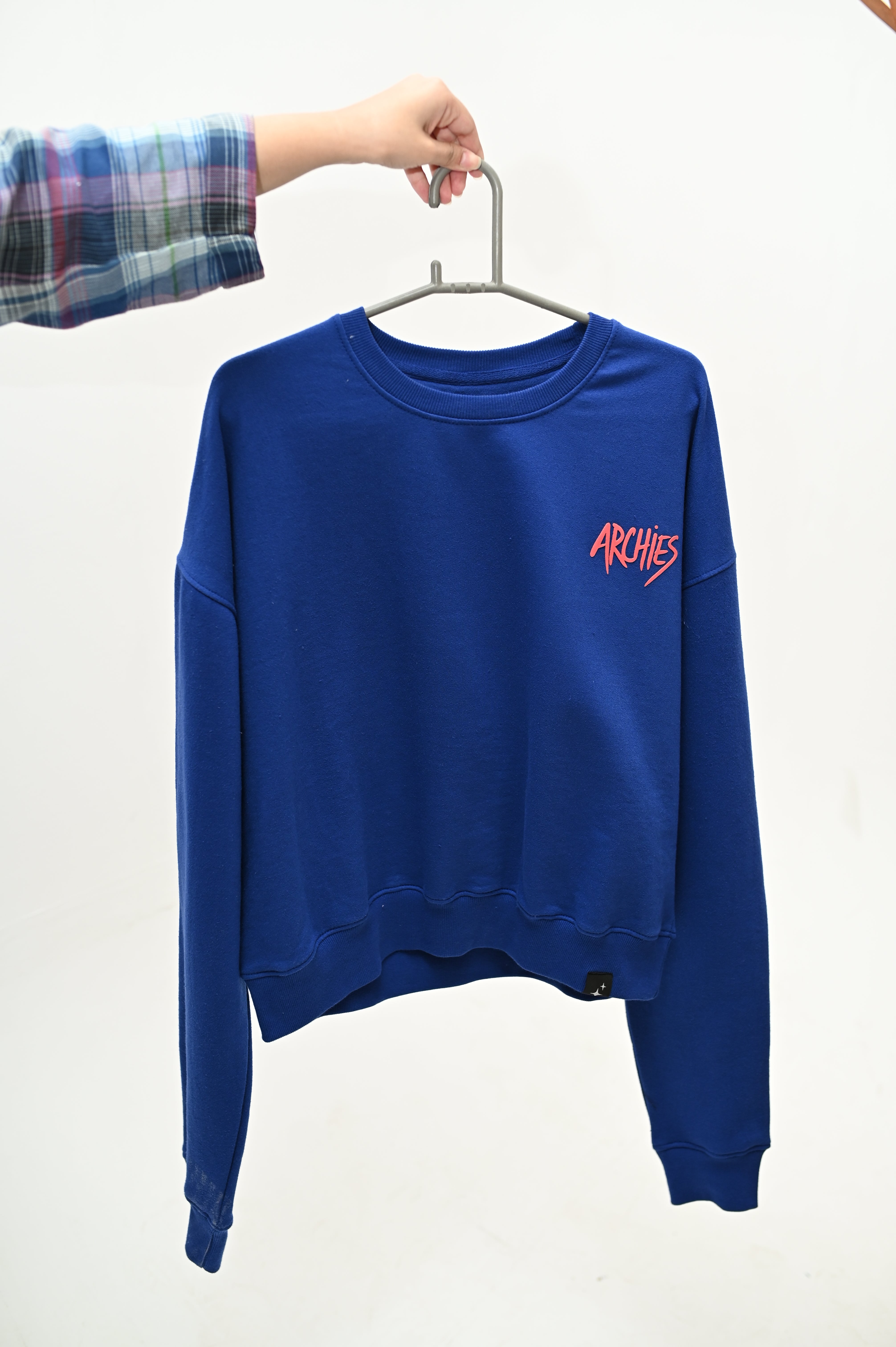 Royal Blue Sweatshirt For Women