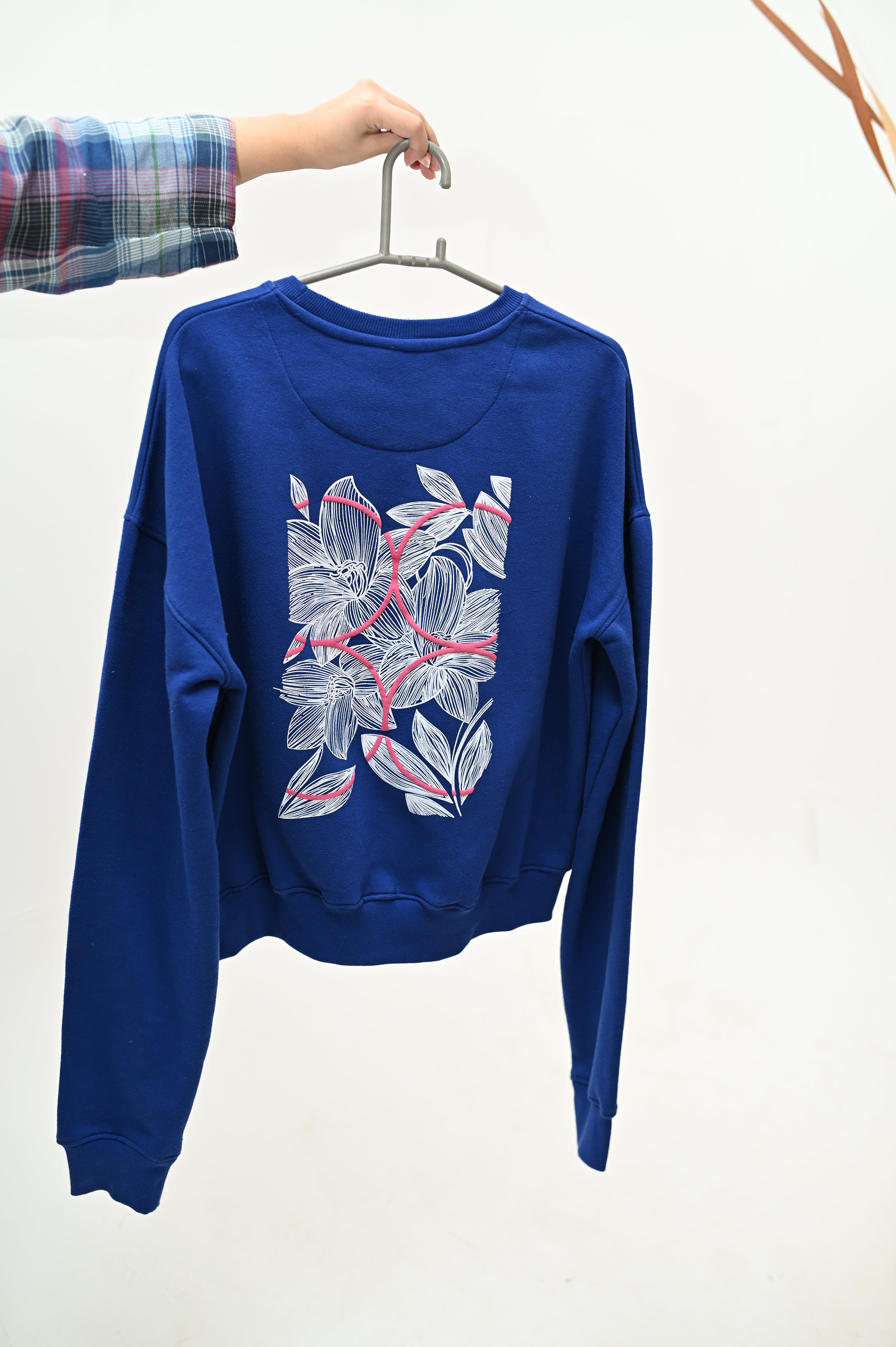 Royal Blue Sweatshirt For Women